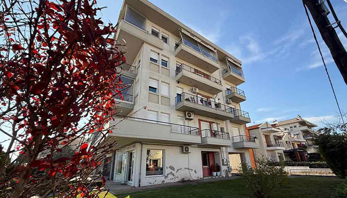 просторная квартира у моря с панорамным видом и балконом