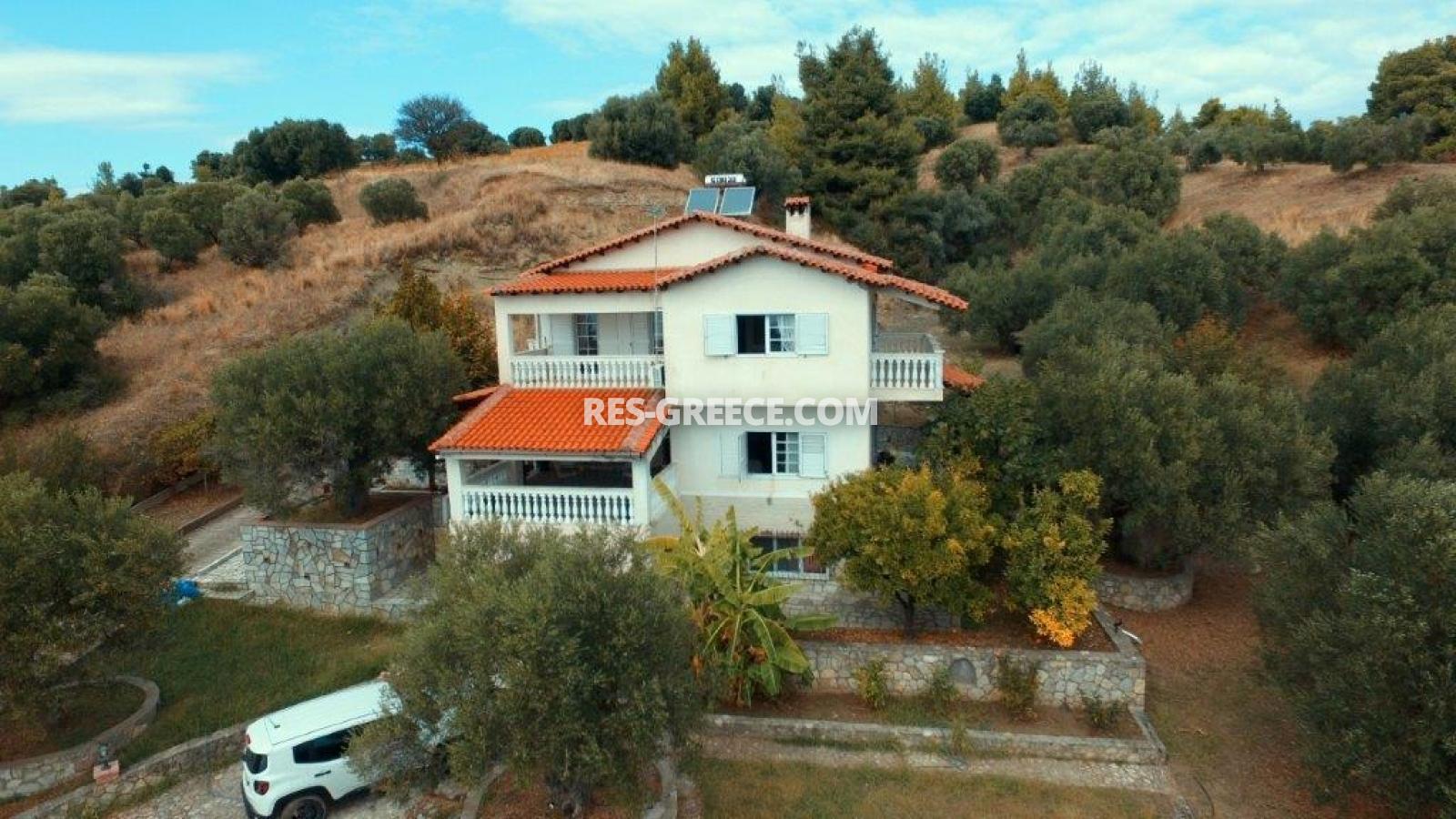 Гераклис, Халкидики-Кассандра, Греция - традиционная вилла для отдыха на большом участке - Фото 25