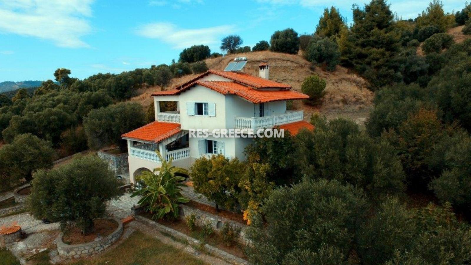 Гераклис, Халкидики-Кассандра, Греция - традиционная вилла для отдыха на большом участке - Фото 26