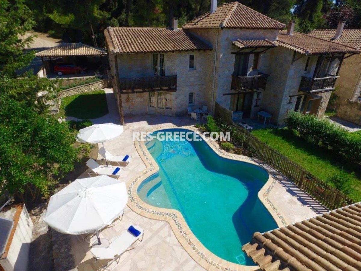 Кастро, Халкидики-Кассандра, Греция - каменный дом с бассейном на Халкидиках - Фото 8