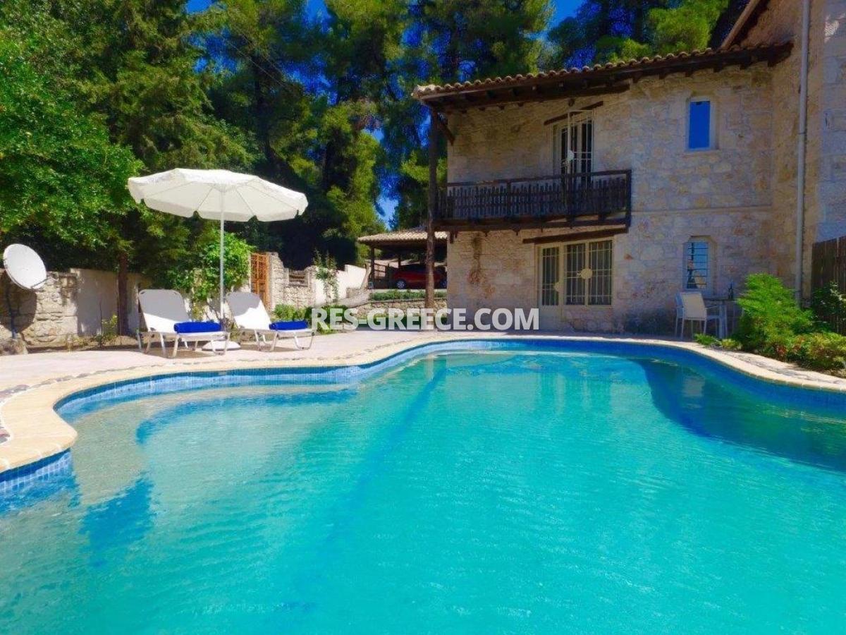 Кастро, Халкидики-Кассандра, Греция - каменный дом с бассейном на Халкидиках - Фото 10