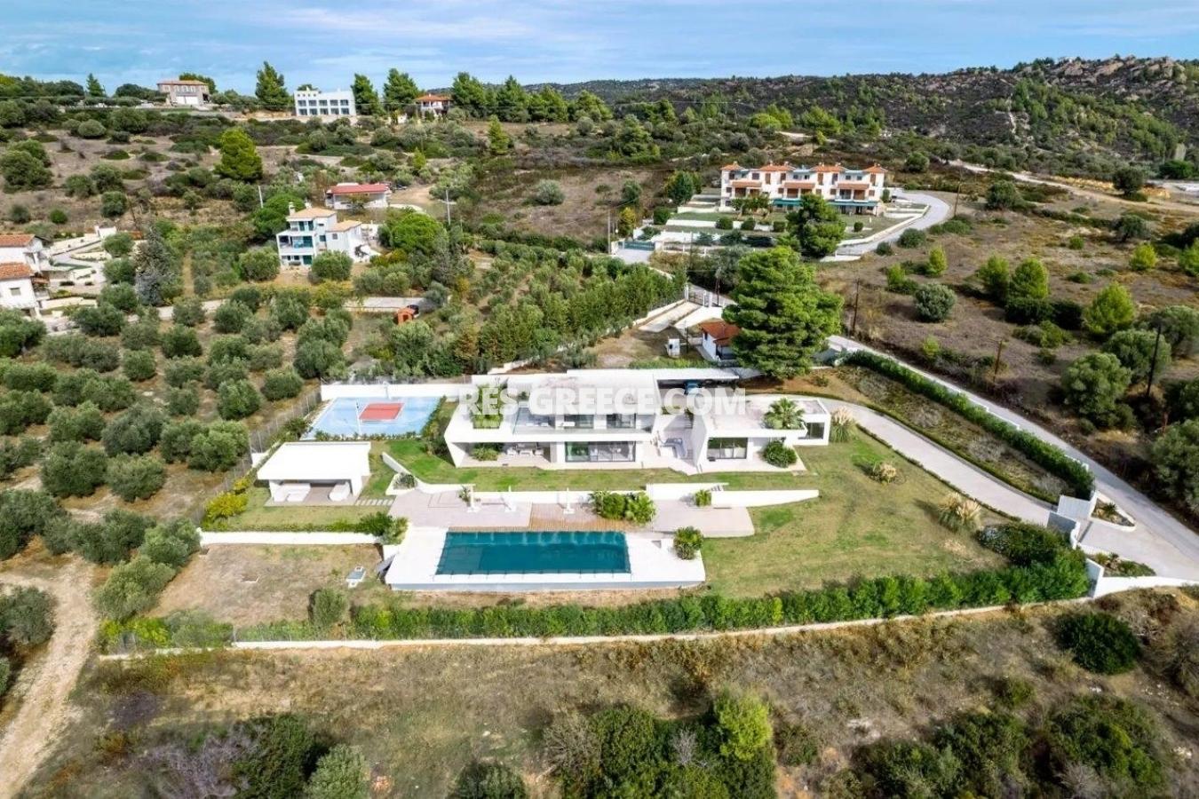 Вилла Y, Халкидики-Ситония, Греция - современная вилла в Греции на продажу - Фото 34