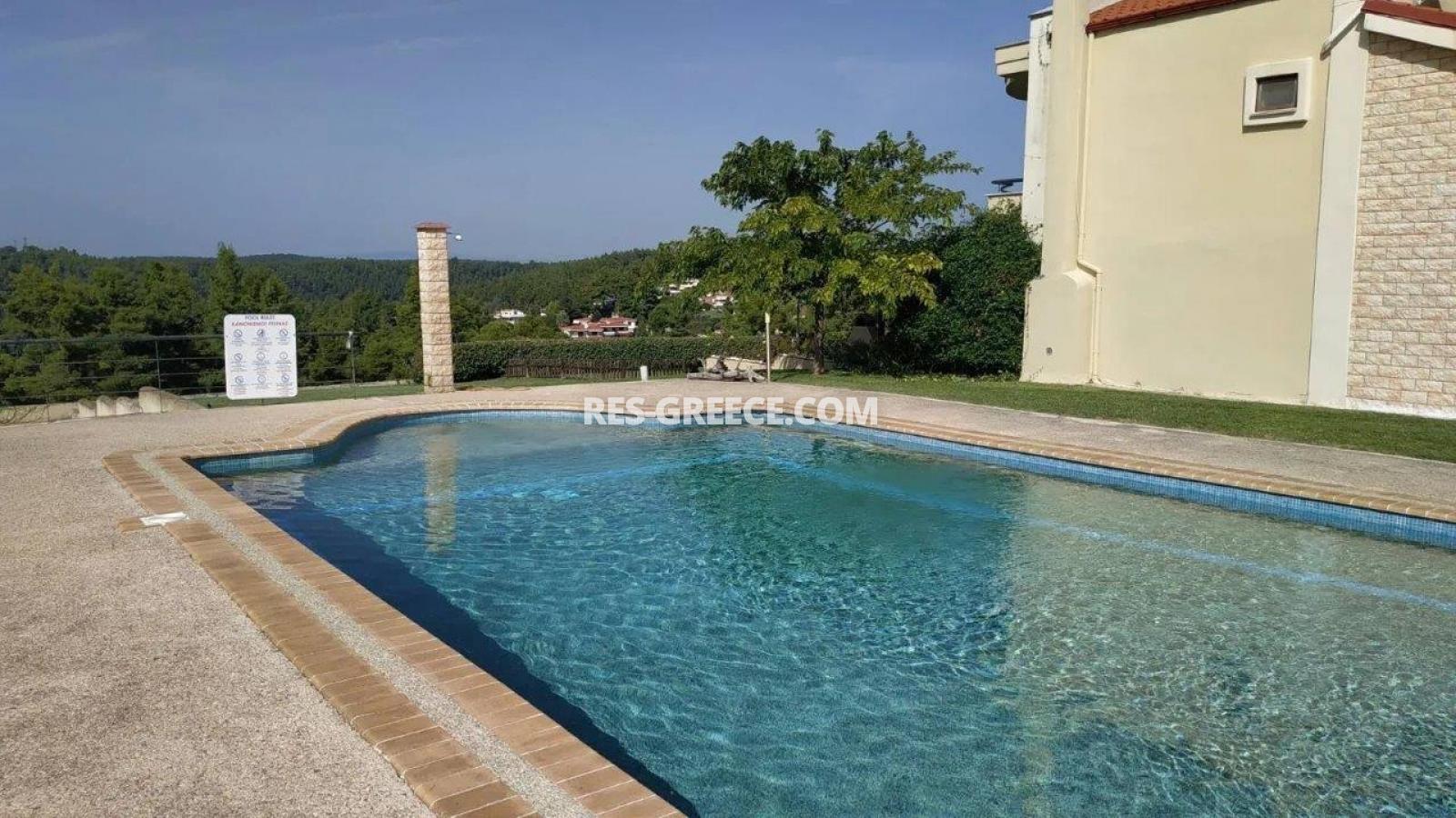 Дасотопи 3, Халкидики-Кассандра, Греция - илла в комплексе на 1 линии моря с бассейном и лифтом на море - Фото 25