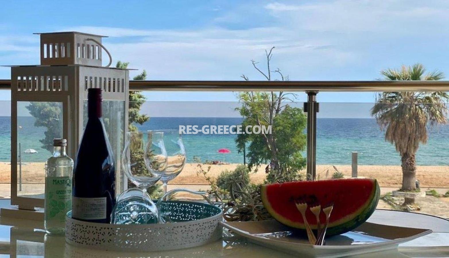 Амазонес, Халкидики-Кассандра, Греция - квартира на 1 линии моря с видом на пляж - Фото 15