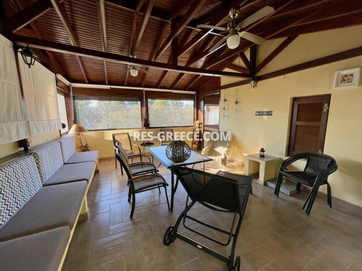 Маркос, Халкидики-Кассандра, Греция - коттедж в сосновом лесу в комплексе с бассейном - Фото 12