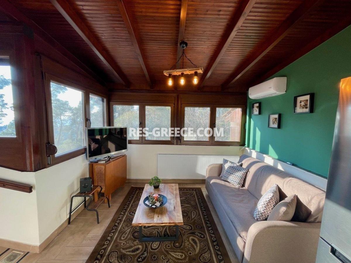 Маркос, Халкидики-Кассандра, Греция - коттедж в сосновом лесу в комплексе с бассейном - Фото 14