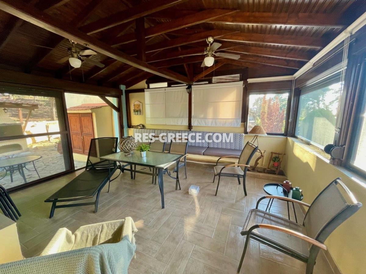 Маркос, Халкидики-Кассандра, Греция - коттедж в сосновом лесу в комплексе с бассейном - Фото 19