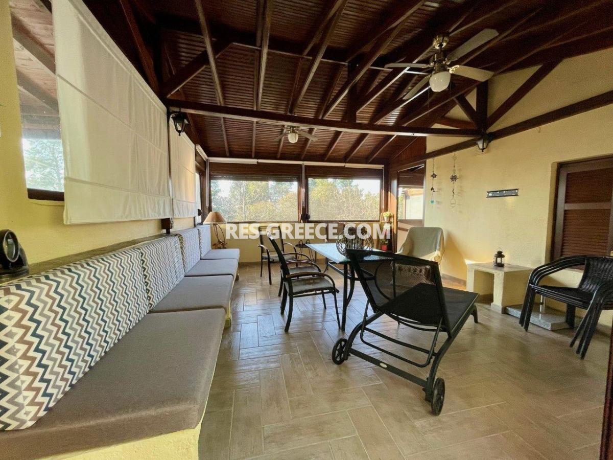 Маркос, Халкидики-Кассандра, Греция - коттедж в сосновом лесу в комплексе с бассейном - Фото 20