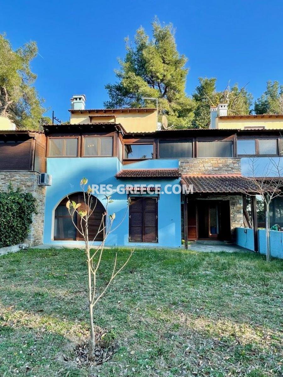 Маркос, Халкидики-Кассандра, Греция - коттедж в сосновом лесу в комплексе с бассейном - Фото 29