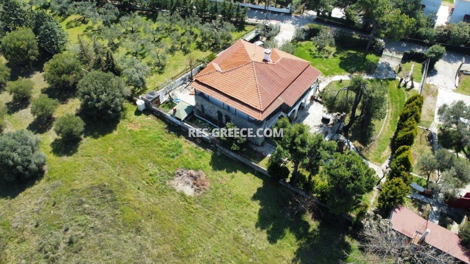 Прометеас, Халкидики-Ситония, Греция - большая вилла под реновацию в престижном месте в 80м от моря  - Фото 40