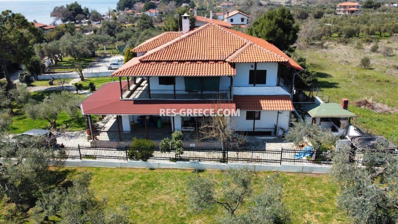 Прометеас, Халкидики-Ситония, Греция - большая вилла под реновацию в престижном месте в 80м от моря  - Фото 42