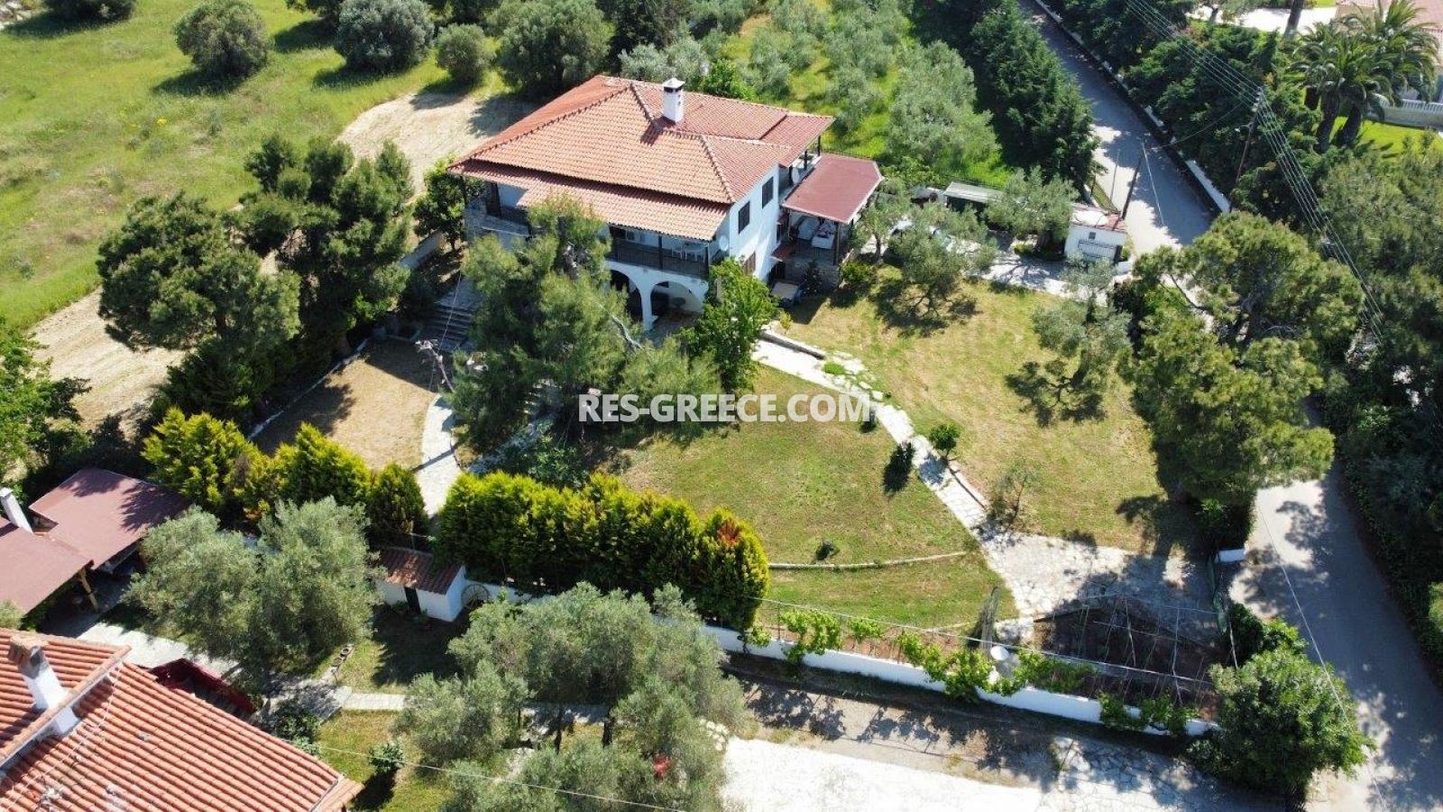 Прометеас, Халкидики-Ситония, Греция - большая вилла под реновацию в престижном месте в 80м от моря  - Фото 43