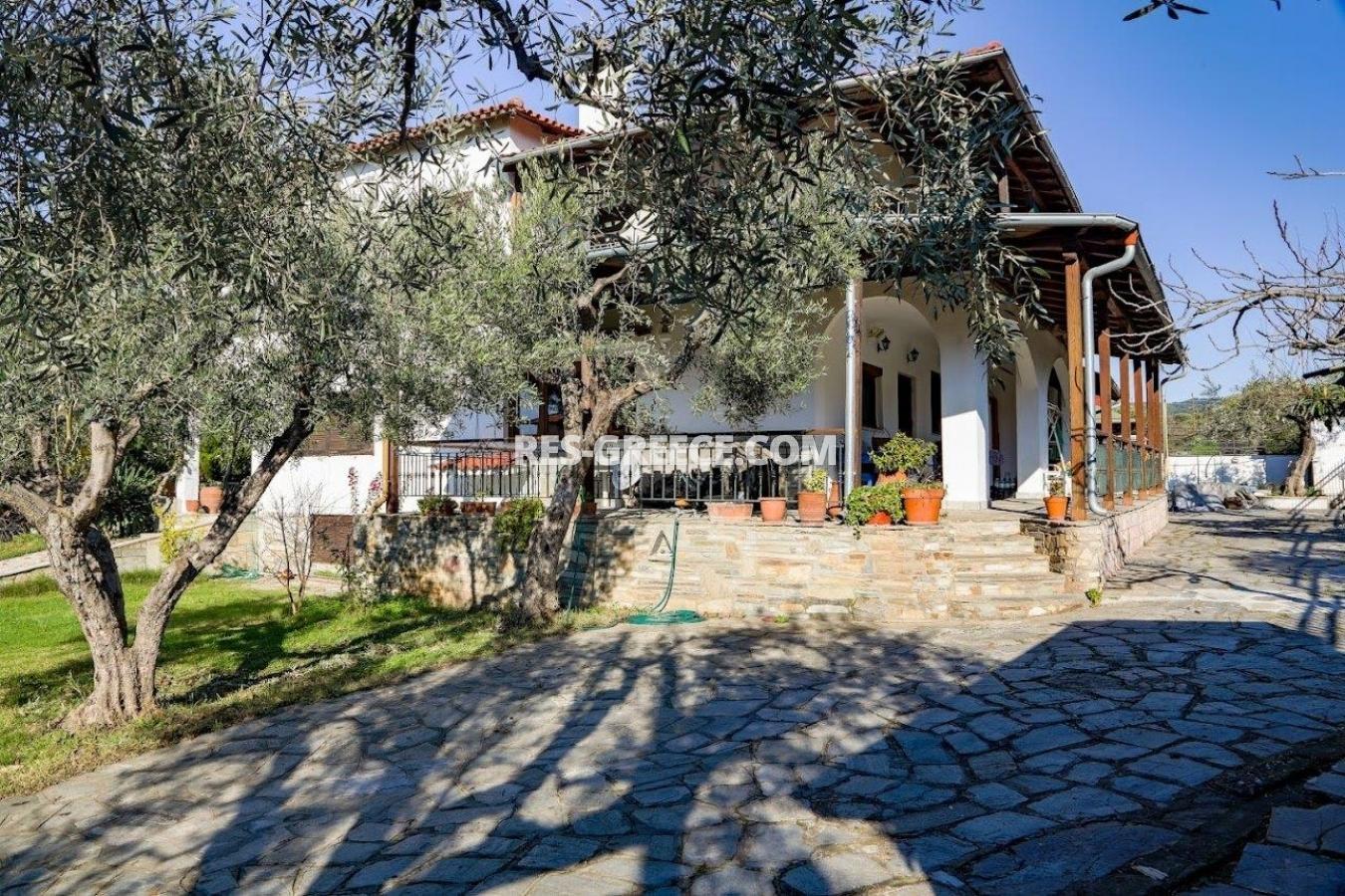 Прометеас, Халкидики-Ситония, Греция - большая вилла под реновацию в престижном месте в 80м от моря  - Фото 22