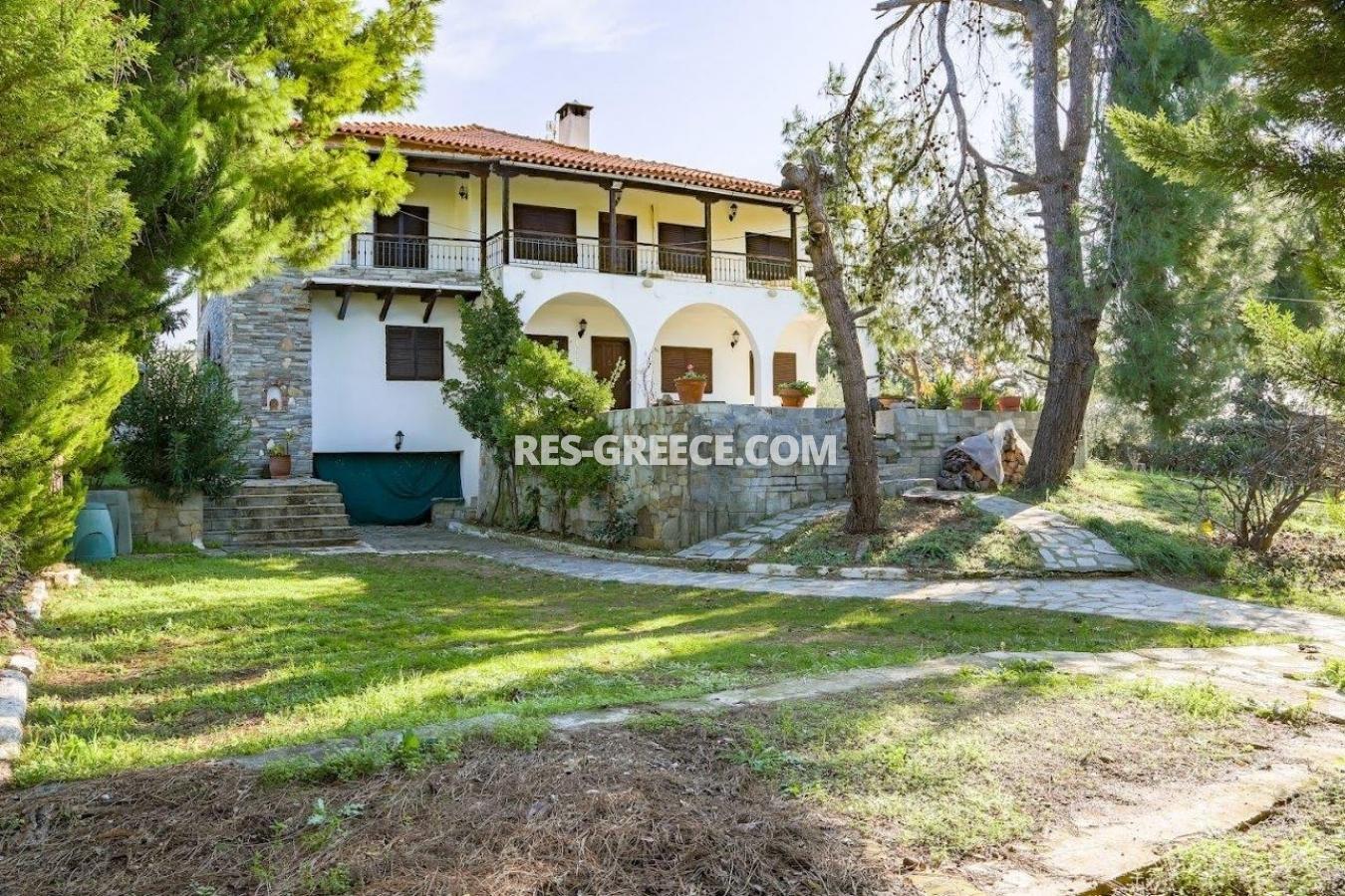 Прометеас, Халкидики-Ситония, Греция - большая вилла под реновацию в престижном месте в 80м от моря  - Фото 31