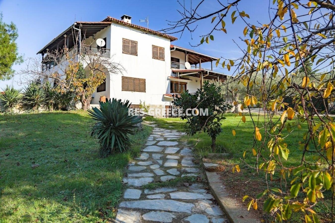 Прометеас, Халкидики-Ситония, Греция - большая вилла под реновацию в престижном месте в 80м от моря  - Фото 24