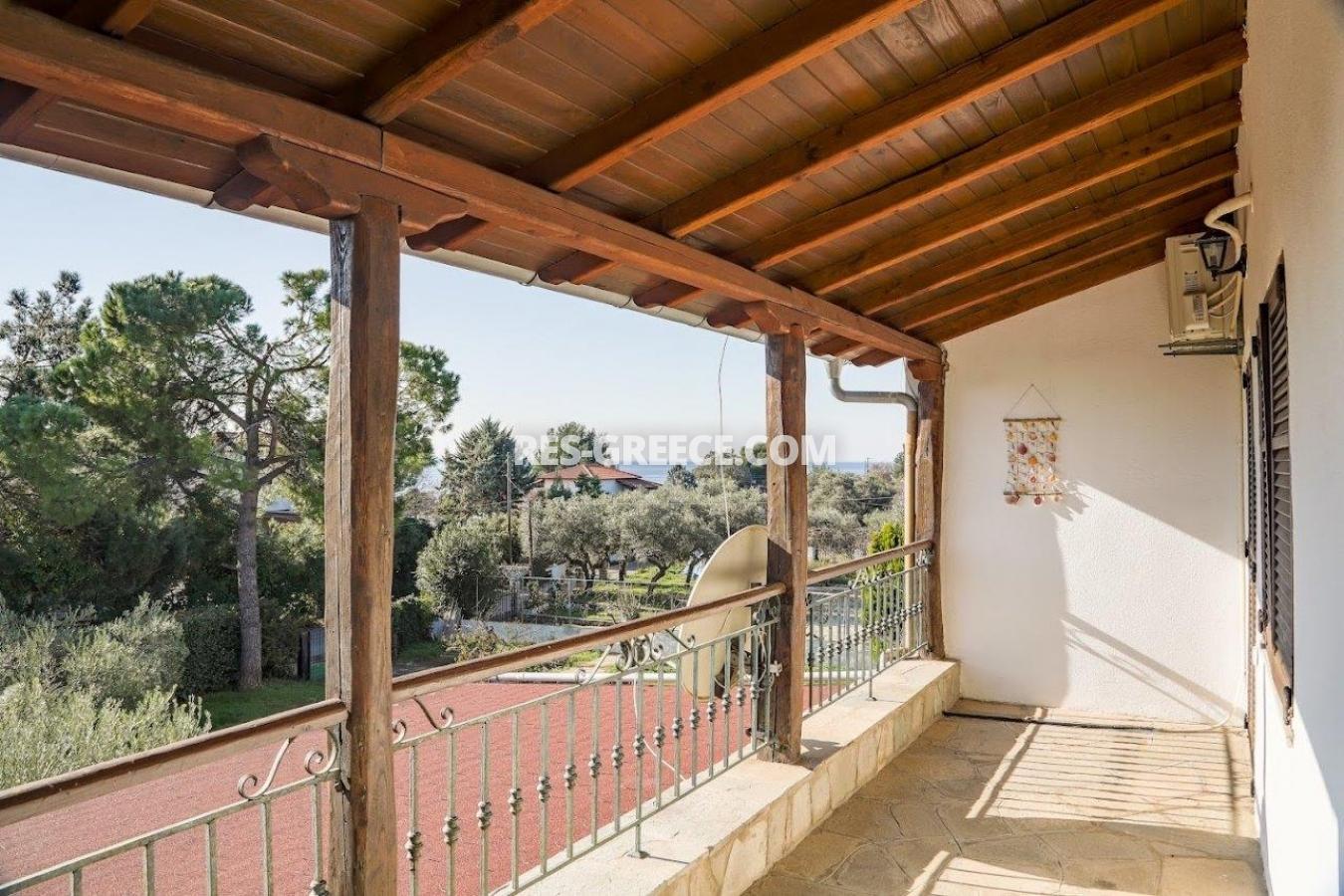 Прометеас, Халкидики-Ситония, Греция - большая вилла под реновацию в престижном месте в 80м от моря  - Фото 20