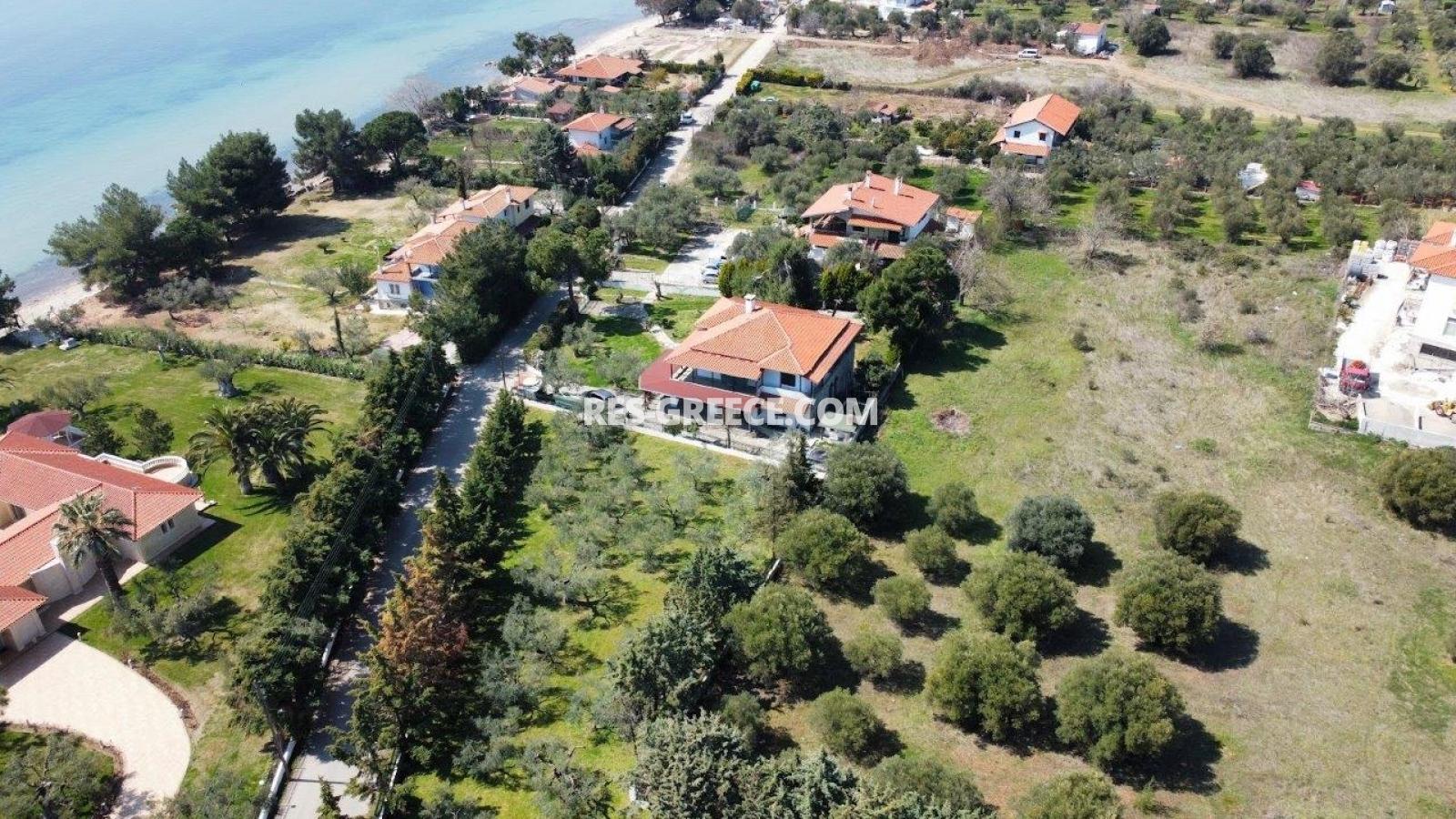 Прометеас, Халкидики-Ситония, Греция - большая вилла под реновацию в престижном месте в 80м от моря  - Фото 10