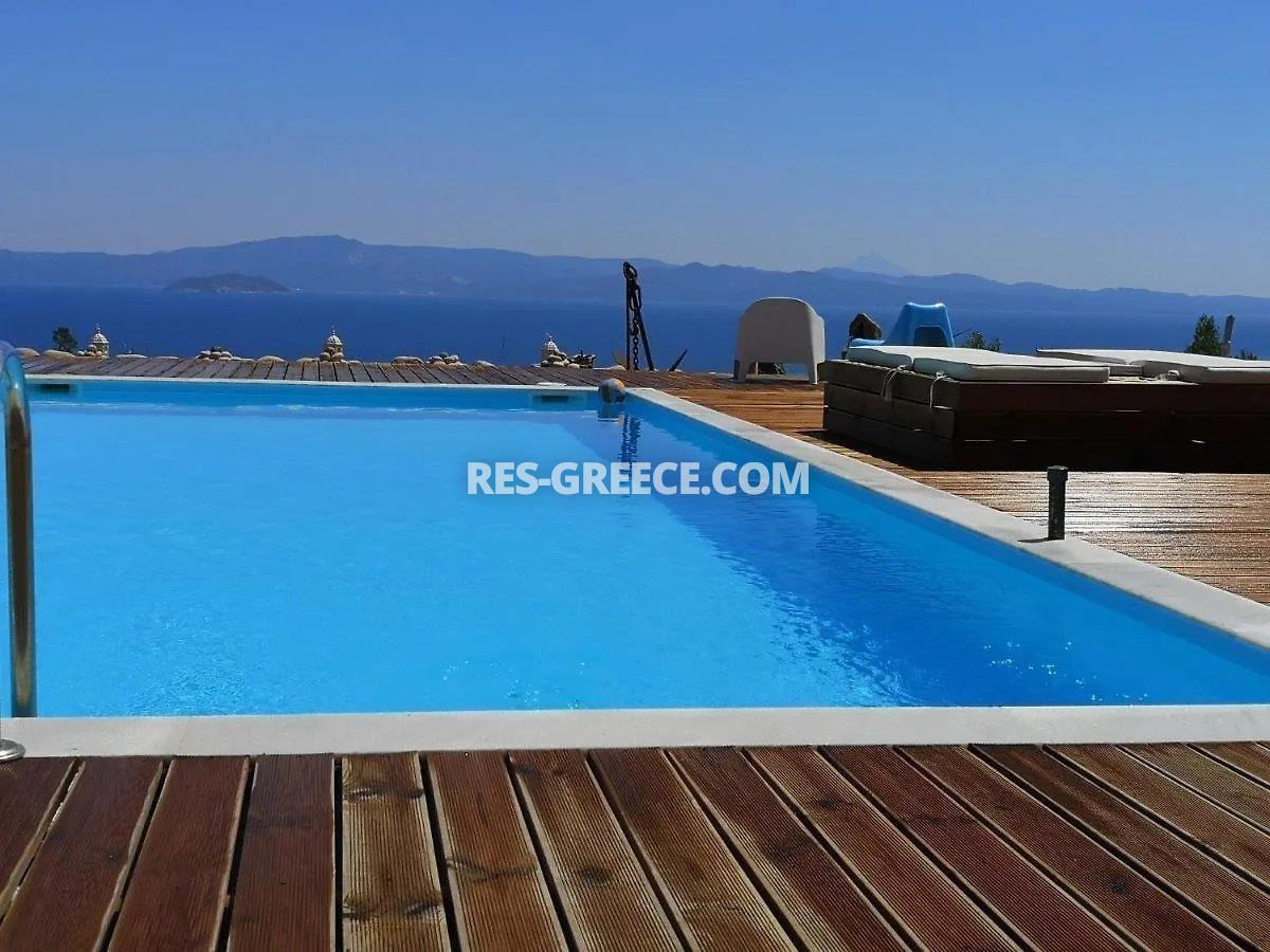 Вилла Николас, Халкидики-Кассандра, Греция - вилла с большим участком и панорамными видами - Фото 30