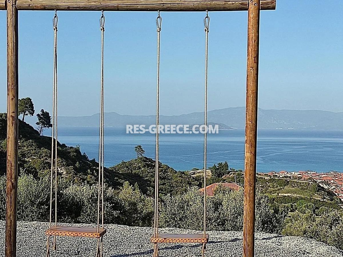 Вилла Николас, Халкидики-Кассандра, Греция - вилла с большим участком и панорамными видами - Фото 32