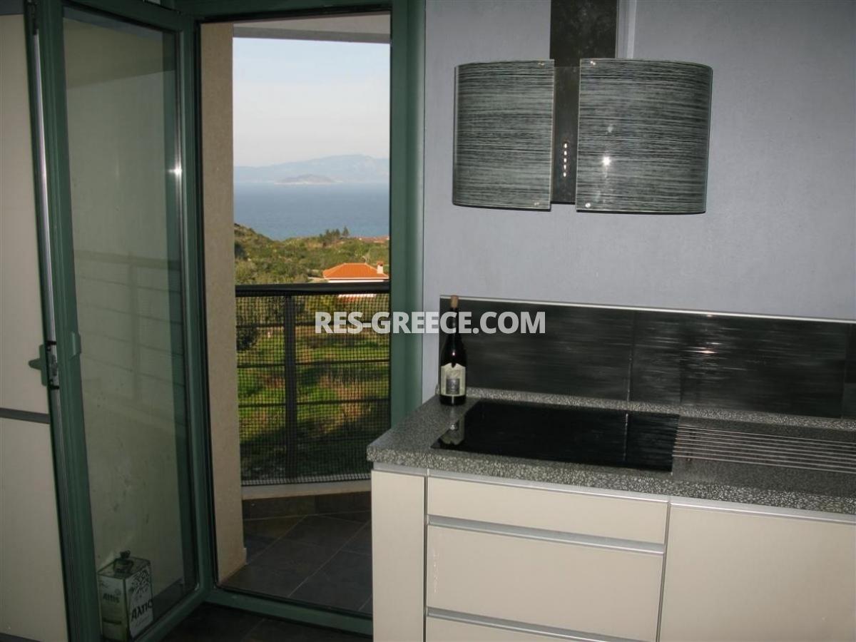 Вилла Николас, Халкидики-Кассандра, Греция - вилла с большим участком и панорамными видами - Фото 7