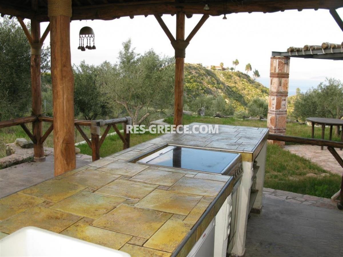 Вилла Николас, Халкидики-Кассандра, Греция - вилла с большим участком и панорамными видами - Фото 22