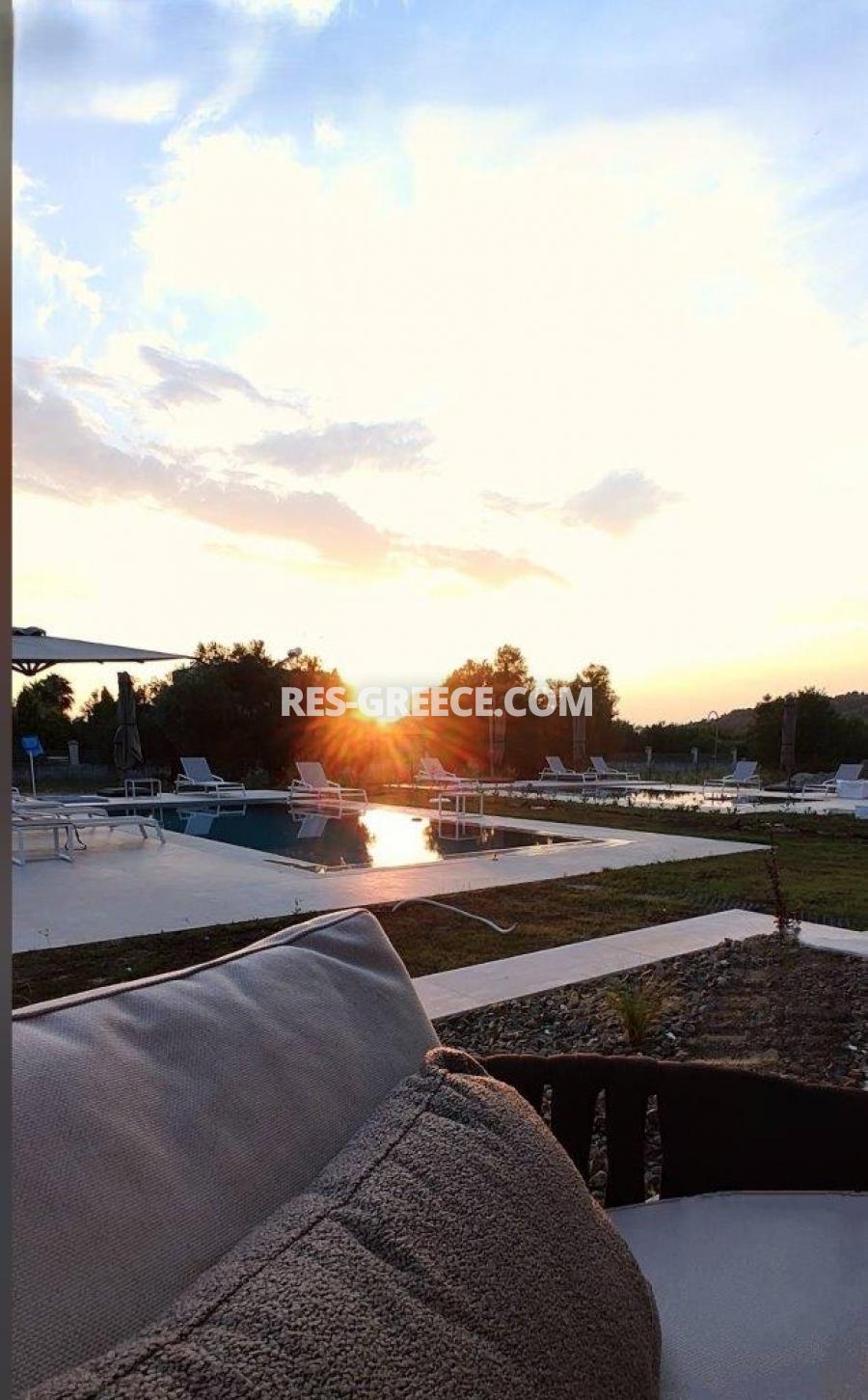 Хризантема, Халкидики-Кассандра, Греция - Угловая вилла с бассейном и большим садом в комплексе вилл у моря - Фото 15