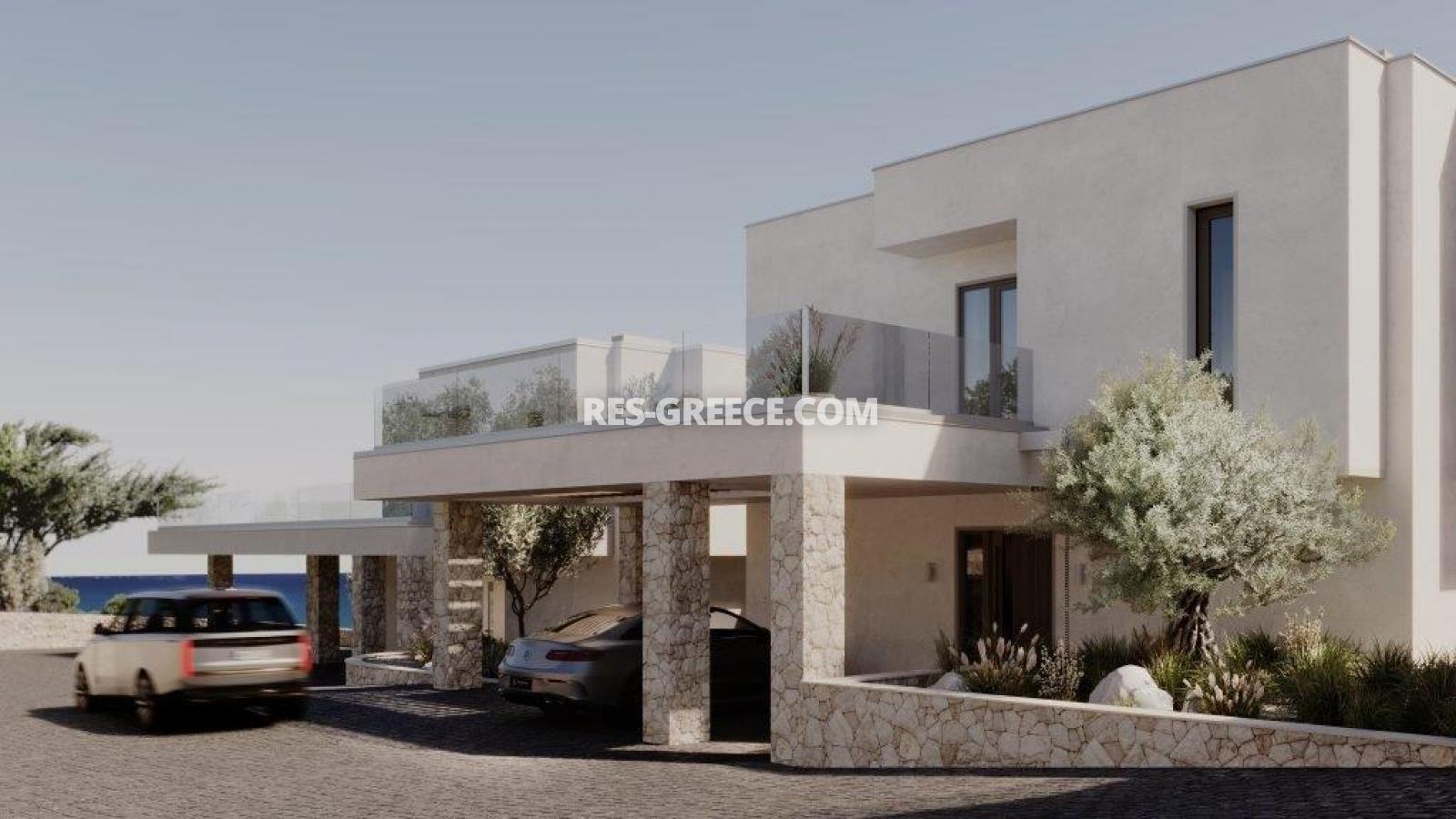 Лихнос, Халкидики-Кассандра, Греция - комплекс новый современных вилл у моря - Фото 15