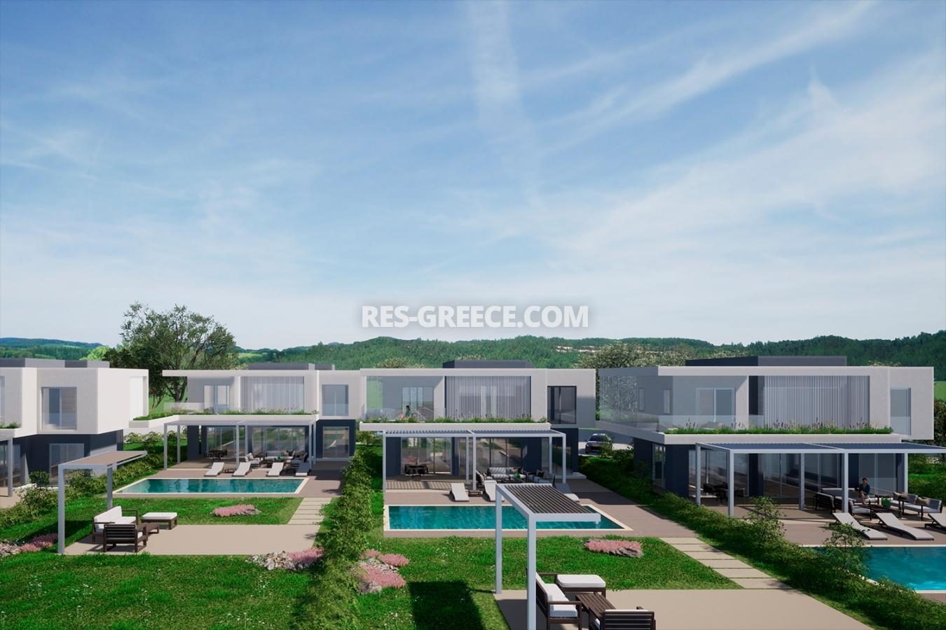 Комплекс One, Халкидики-Кассандра, Греция - Комплекс из 8 современных Вилл у моря с бассейнами и панорамными видами и премиальным сервисом - Фото 11