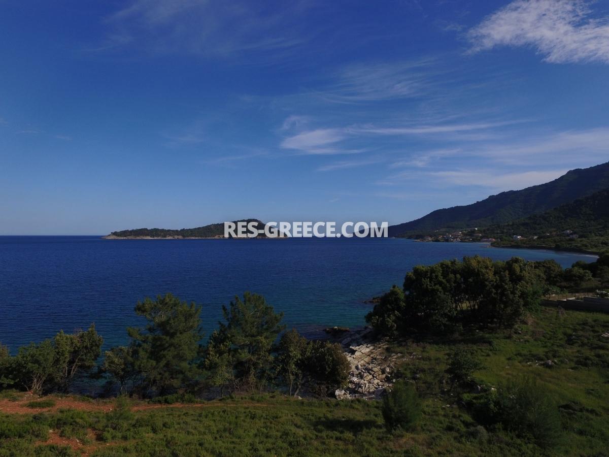 Участок Кинира 3, Северо-Эгейские острова, Греция - участок на 1 линии под строительство отеля - Фото 6