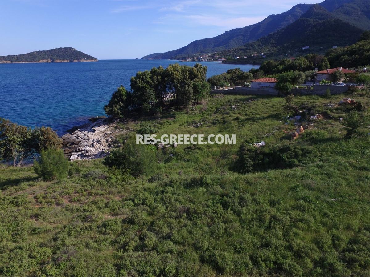 Участок Кинира 3, Северо-Эгейские острова, Греция - участок на 1 линии под строительство отеля - Фото 7