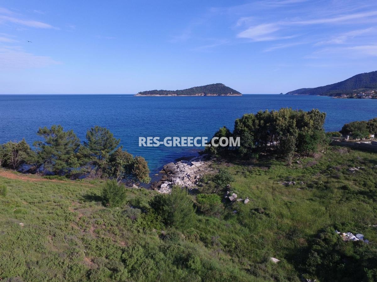 Участок Кинира 3, Северо-Эгейские острова, Греция - участок на 1 линии под строительство отеля - Фото 8