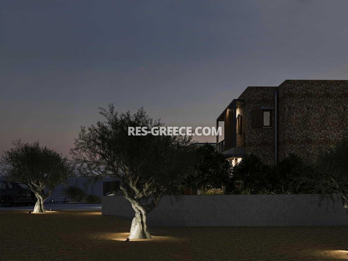 Вафи 2, Халкидики-Ситония, Греция - вилла с панорамным видом на этапе строительства - Фото 16