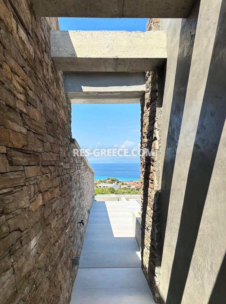 Хилтоп бунгало, Халкидики-Кассандра, Греция - эко виллы с потрясающими видами - Фото 6