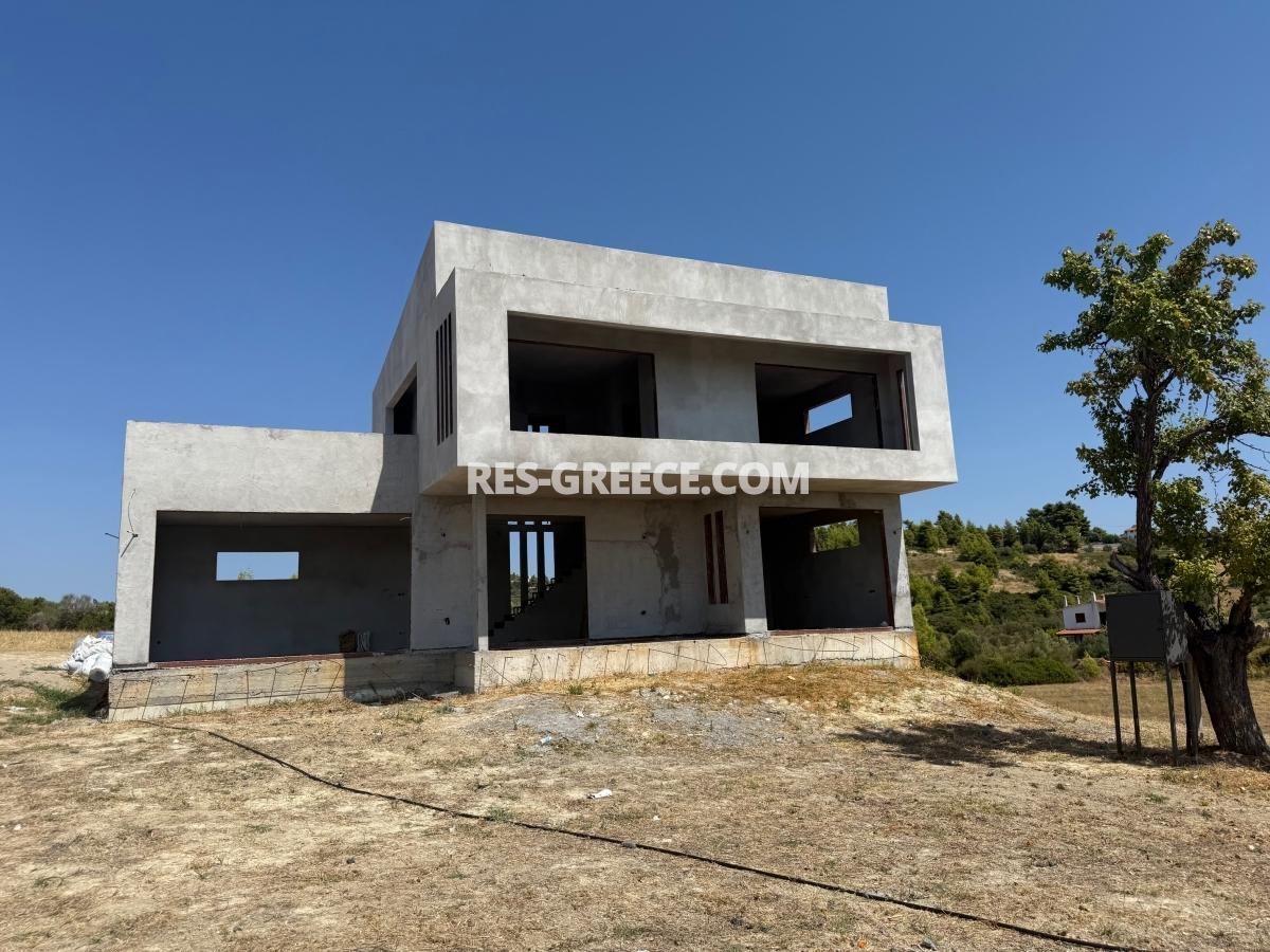 Дриино, Халкидики-Кассандра, Греция - современные виллы с бассейнами и панорамными видами - Фото 11