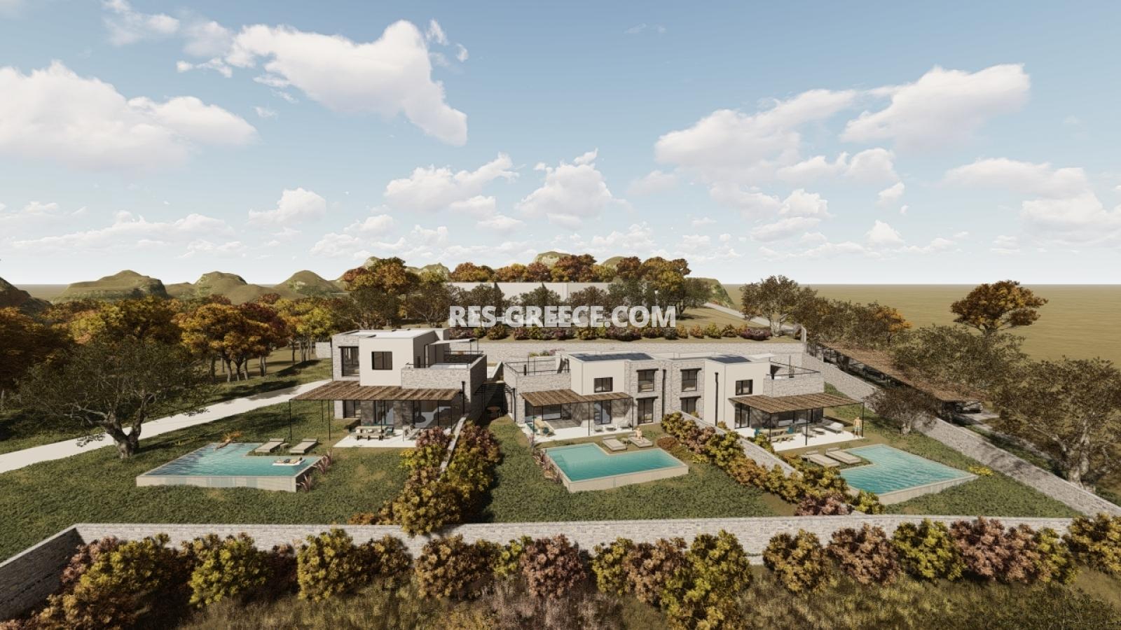 Иони виллас, Халкидики-Кассандра, Греция - виллы на этапе строительства для отдыха иди аренды - Фото 31