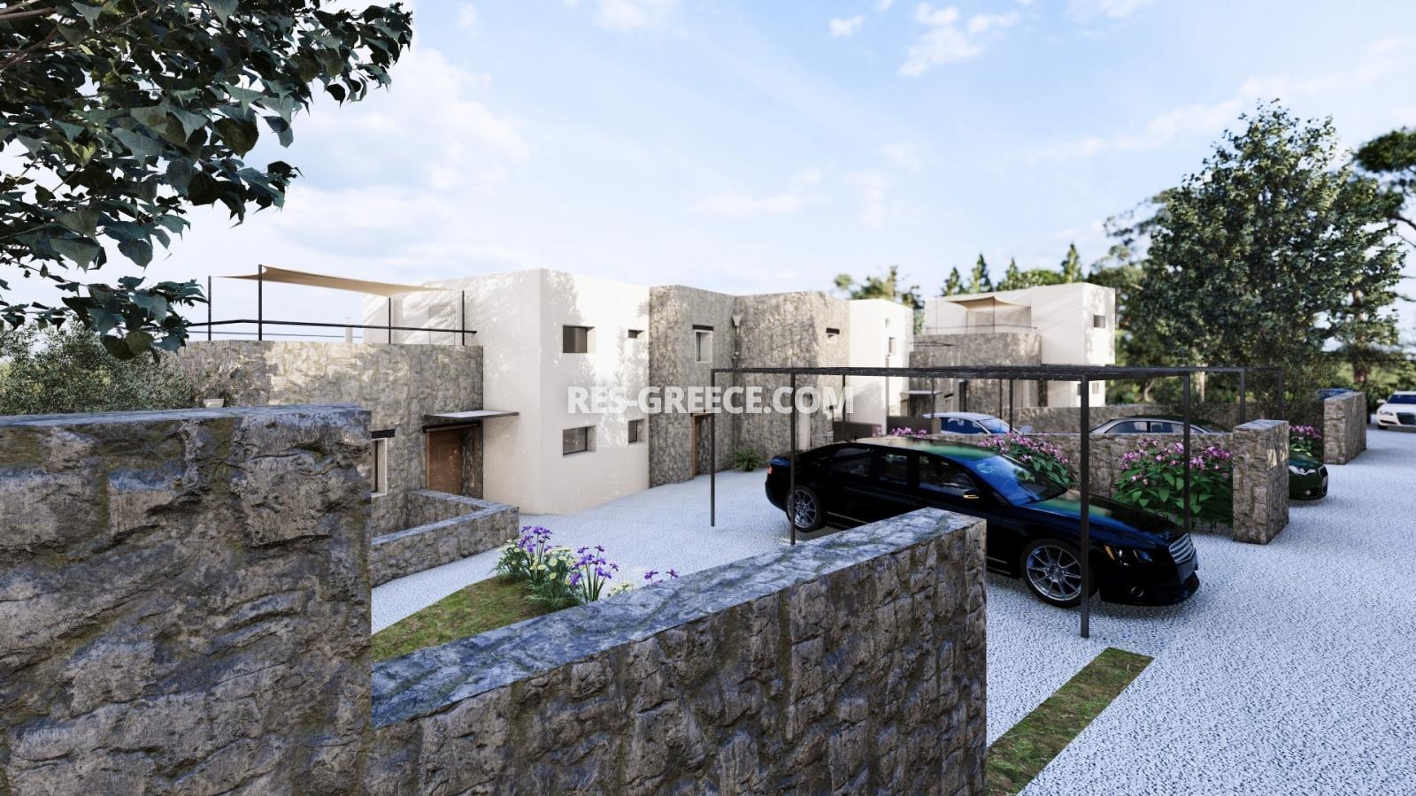 Иони виллас, Халкидики-Кассандра, Греция - виллы на этапе строительства для отдыха иди аренды - Фото 28