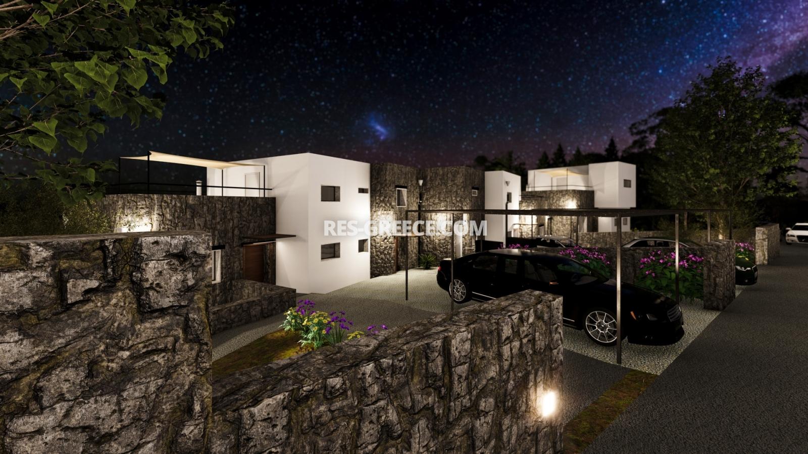 Иони виллас, Халкидики-Кассандра, Греция - виллы на этапе строительства для отдыха иди аренды - Фото 27