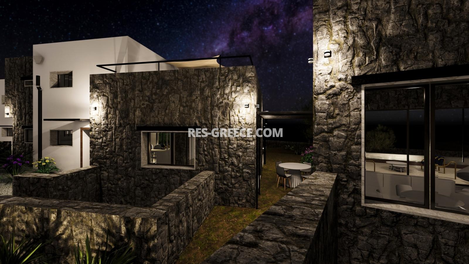 Иони виллас, Халкидики-Кассандра, Греция - виллы на этапе строительства для отдыха иди аренды - Фото 23