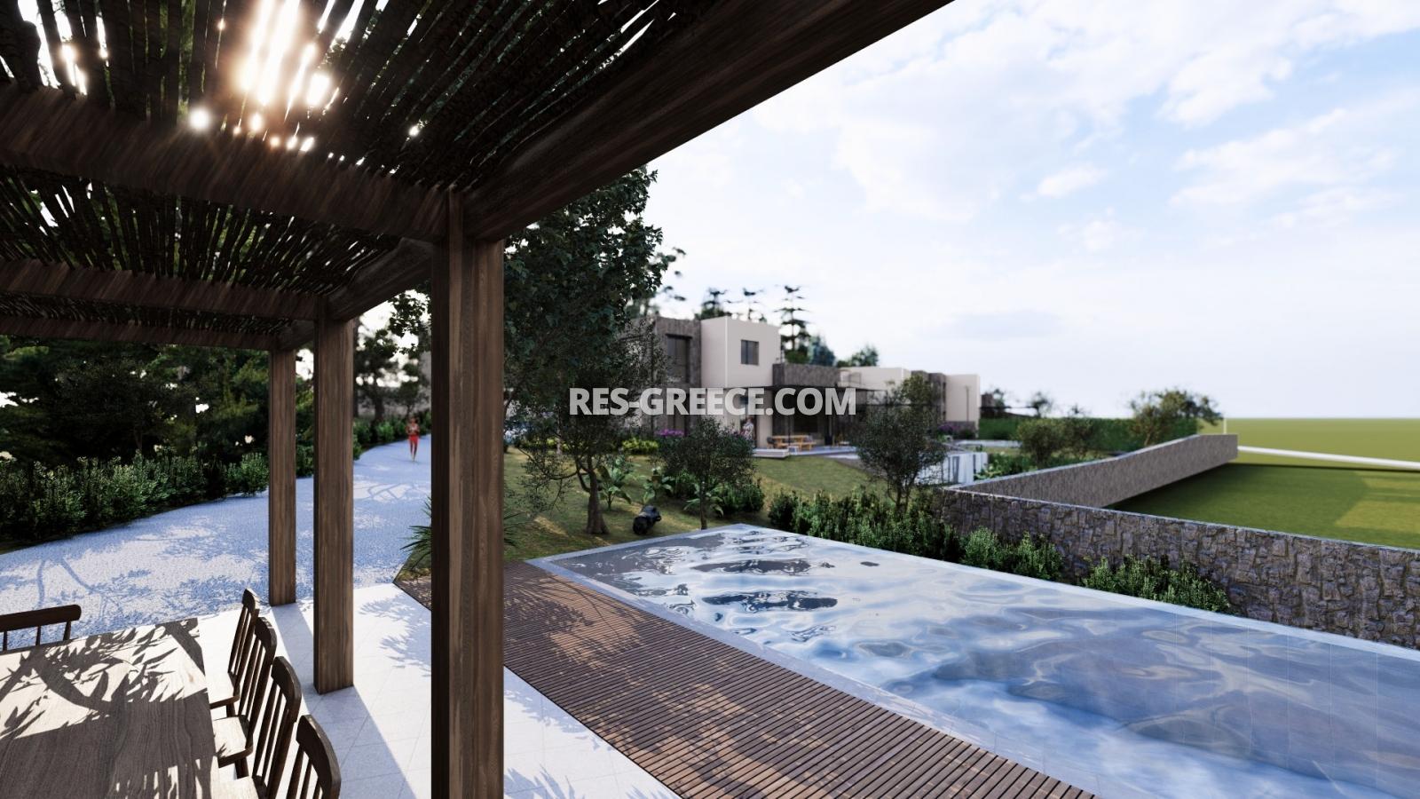 Иони виллас, Халкидики-Кассандра, Греция - виллы на этапе строительства для отдыха иди аренды - Фото 18