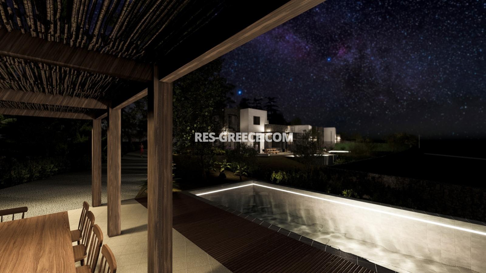 Иони виллас, Халкидики-Кассандра, Греция - виллы на этапе строительства для отдыха иди аренды - Фото 17