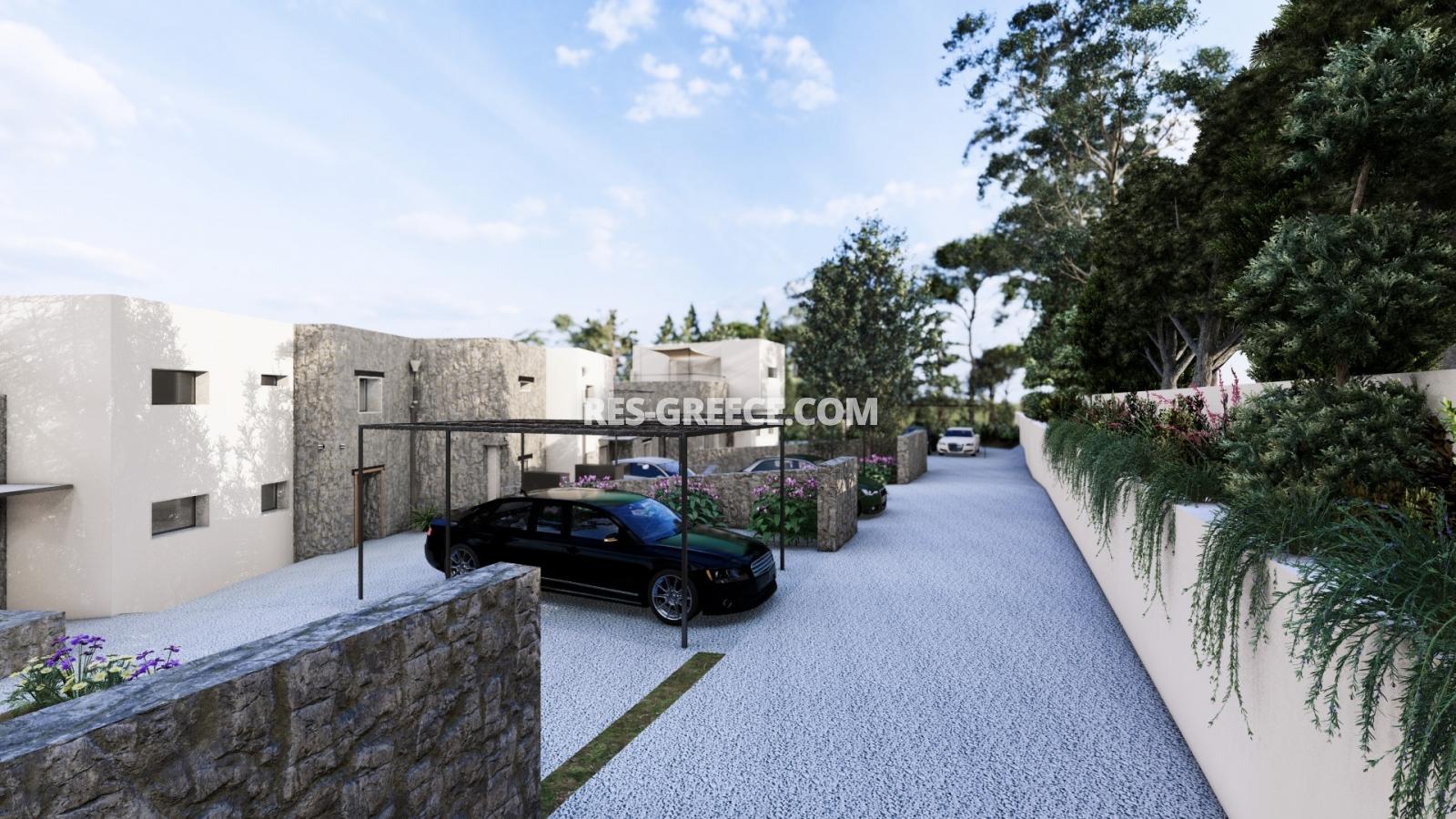 Иони виллас, Халкидики-Кассандра, Греция - виллы на этапе строительства для отдыха иди аренды - Фото 14