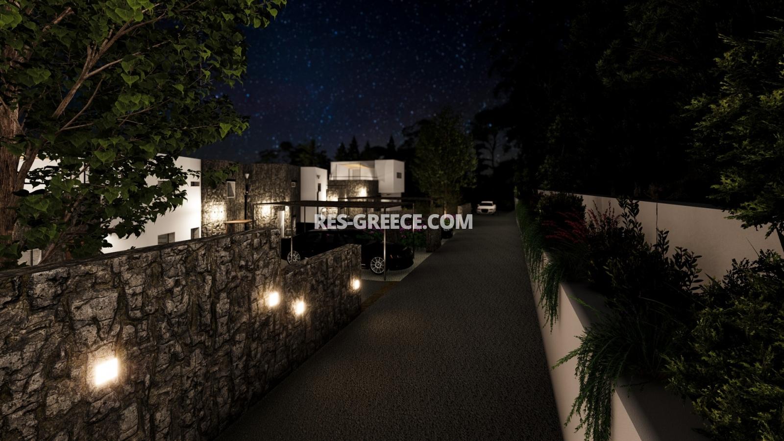 Иони виллас, Халкидики-Кассандра, Греция - виллы на этапе строительства для отдыха иди аренды - Фото 13