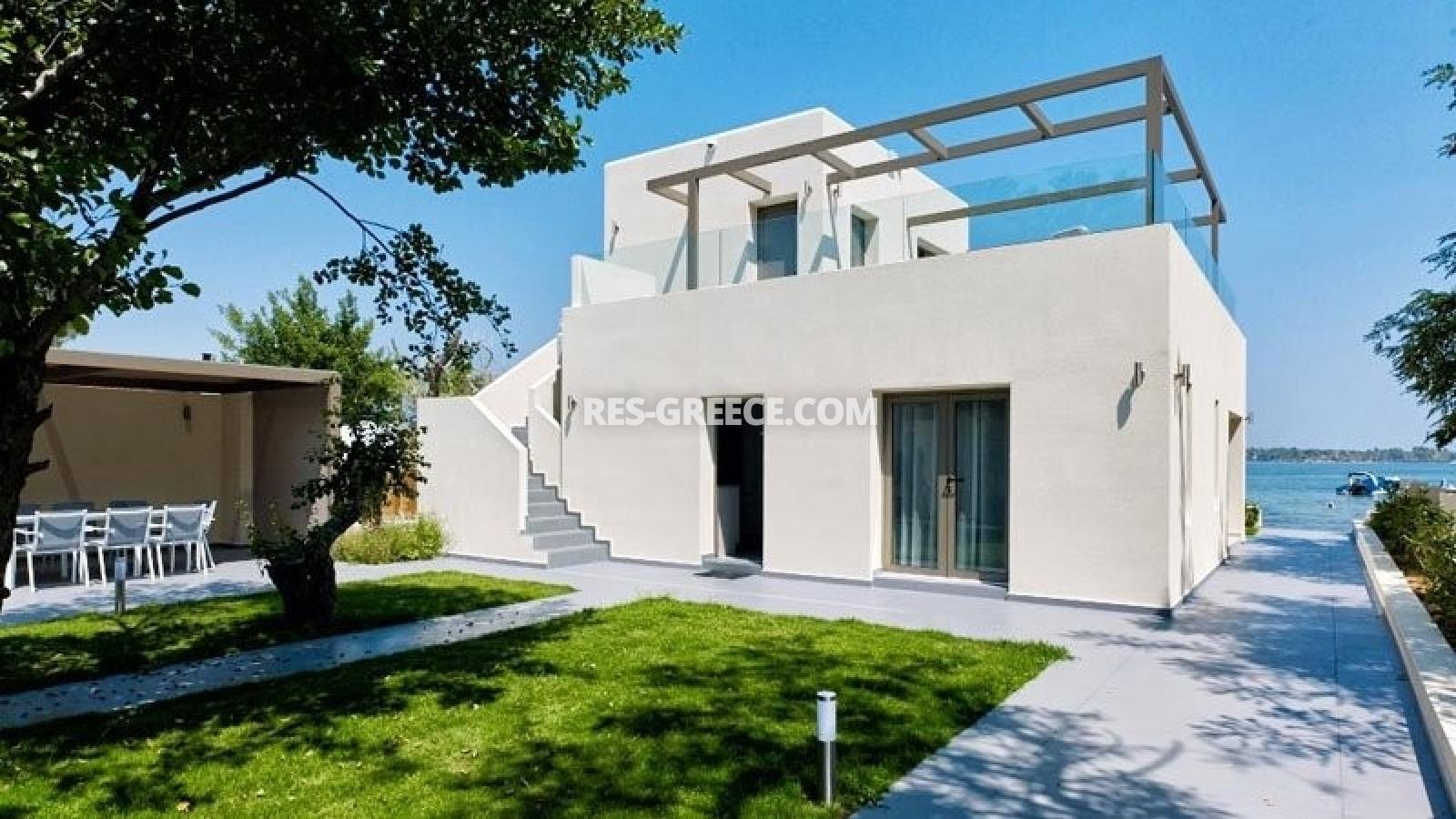 Тиамо, Халкидики-Ситония, Греция - современная вилла на пляже - Фото 22