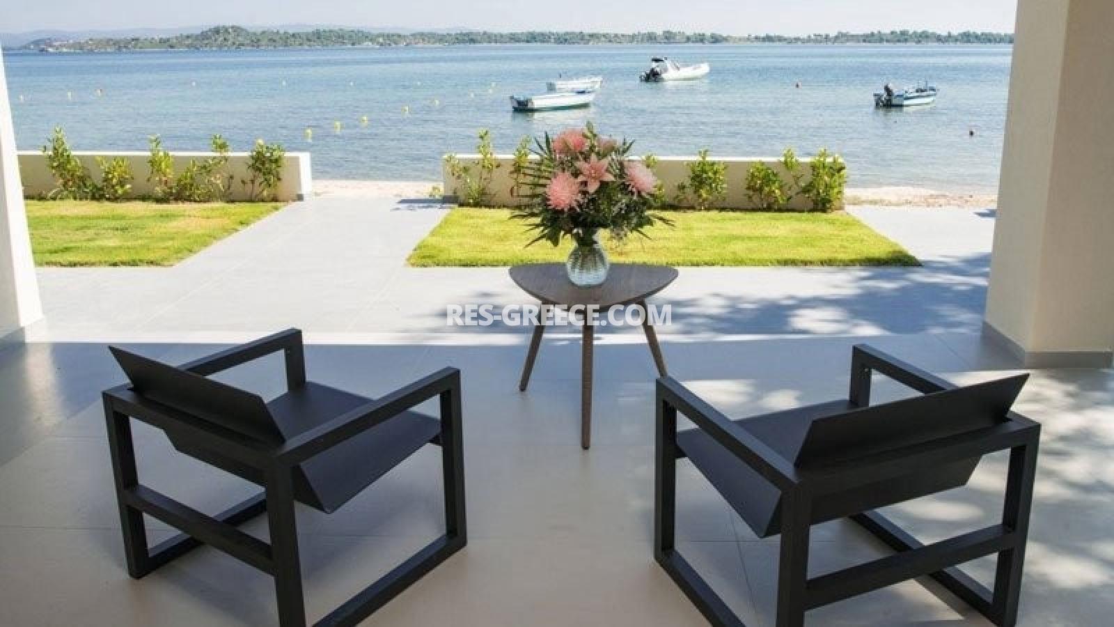 Тиамо, Вурвуру, Греция - современная вилла на пляже, Фото 4