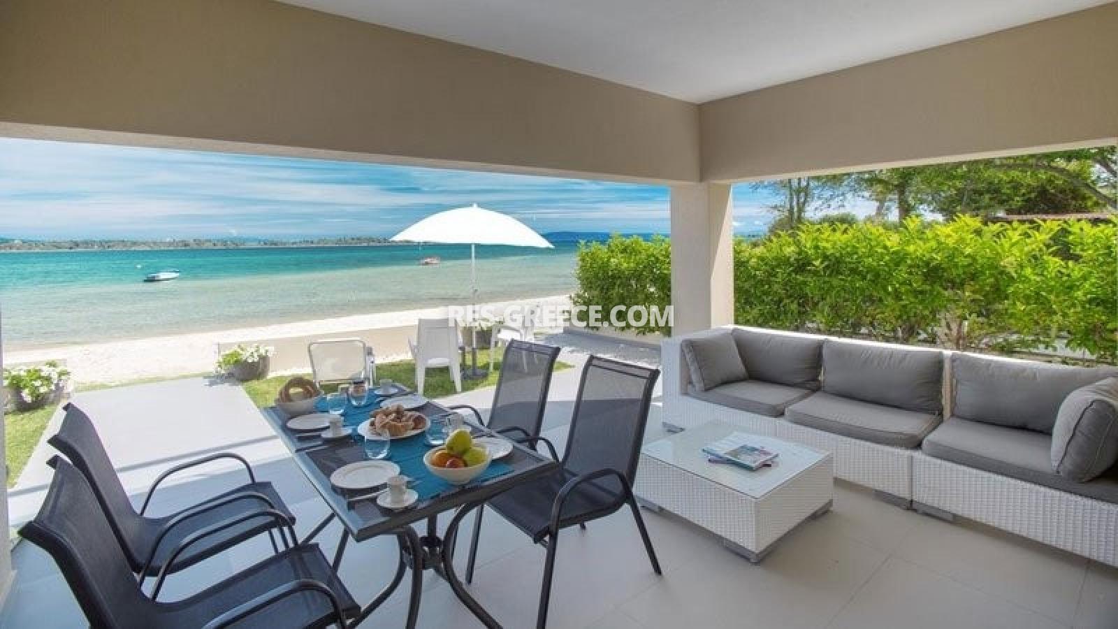 Тиамо, Вурвуру, Греция - современная вилла на пляже, Фото 3