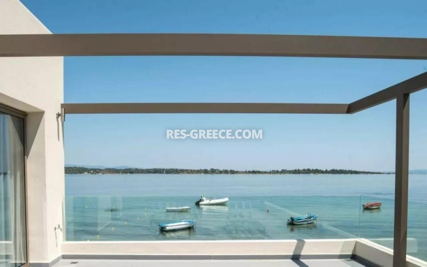 Тиамо, Халкидики-Ситония, Греция - современная вилла на пляже - Фото 14