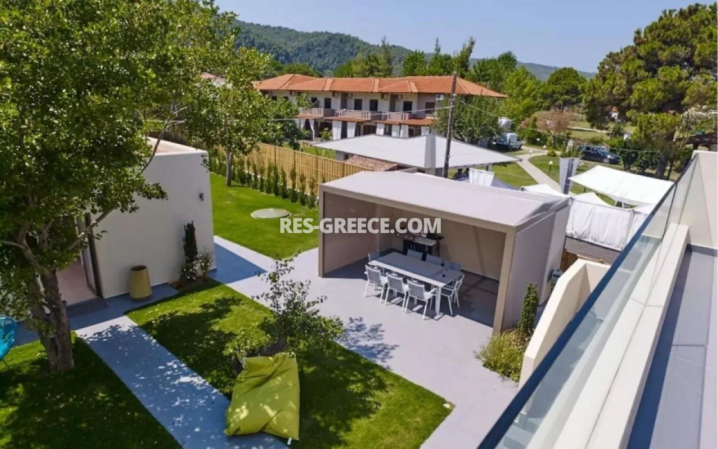 Тиамо, Халкидики-Ситония, Греция - современная вилла на пляже - Фото 20