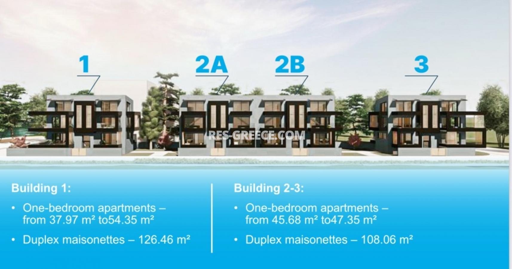 Эпи, Центральная Македония, Греция - комплекс курортных апартаментов на 1 линии моря - Фото 11