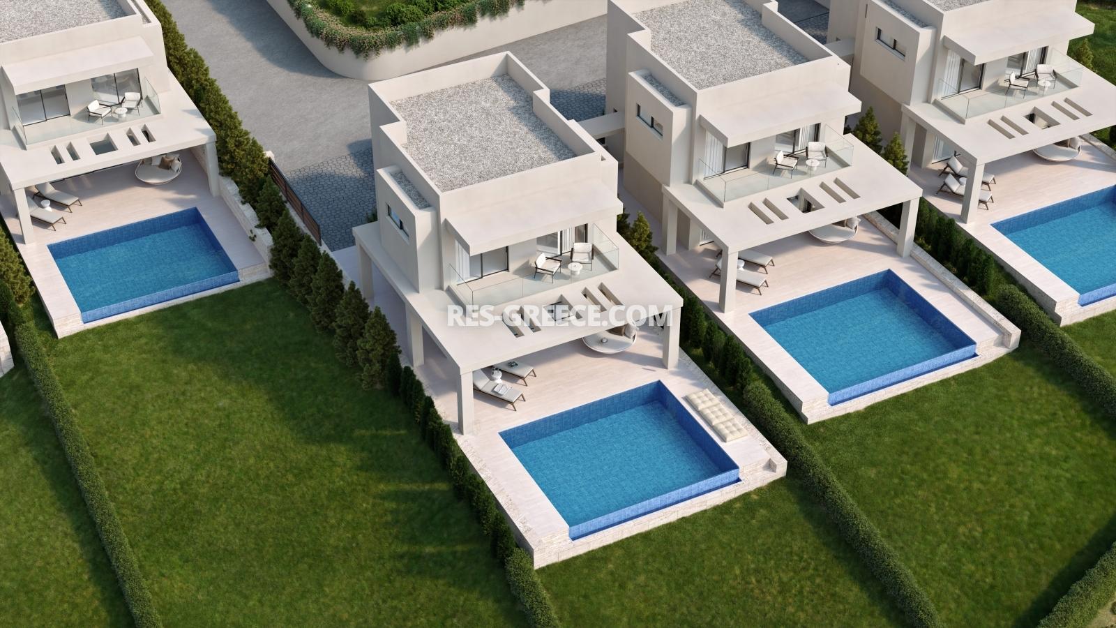 Гераки, Халкидики-Кассандра, Греция - Новые виллы с прекрасными видами и управлением - Фото 14