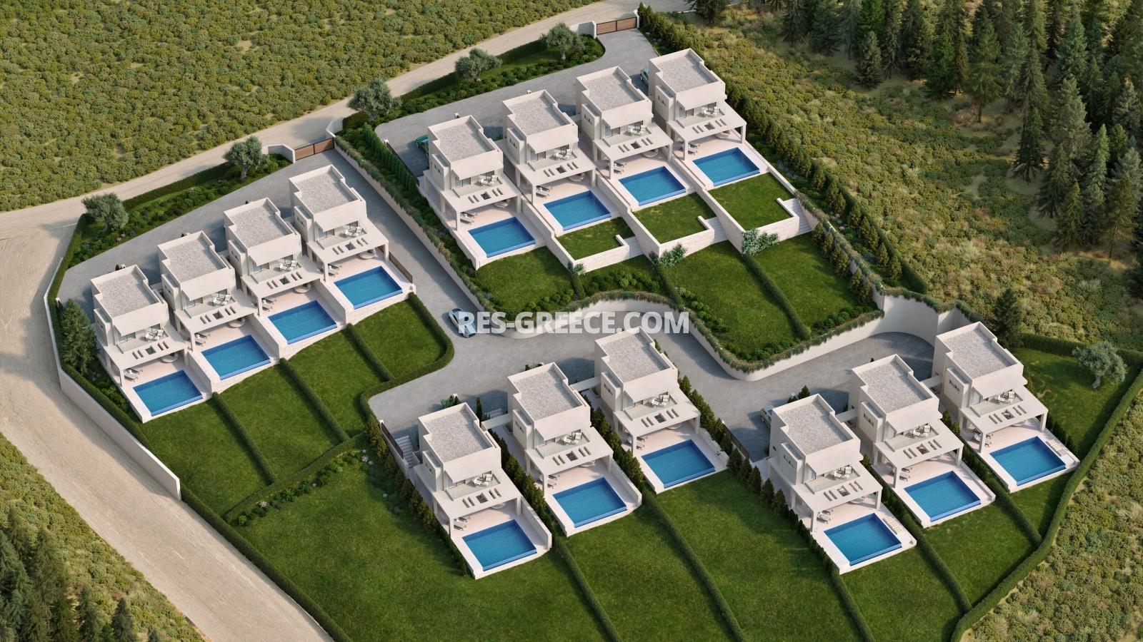 Гераки, Халкидики-Кассандра, Греция - Новые виллы с прекрасными видами и управлением - Фото 12